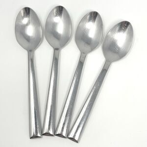 Lenox Continental Dining Stainless Steel 18/10 Dinner Soup Spoons 7.25” Set Of 4
